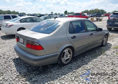 2001 Saab 9-5 Aero из США, поврежденный, VIN YS3EH48G613025596
